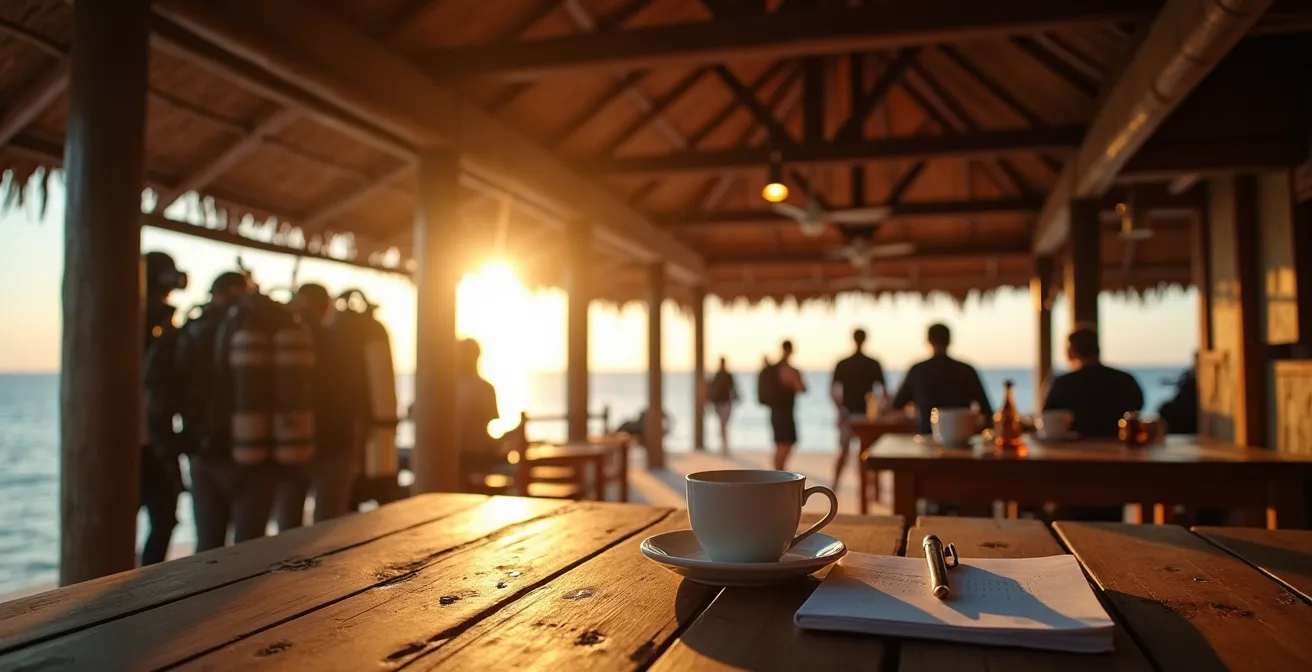 Comparaison entre l'ambiance d'un club associatif et d'une structure commerciale de plongée