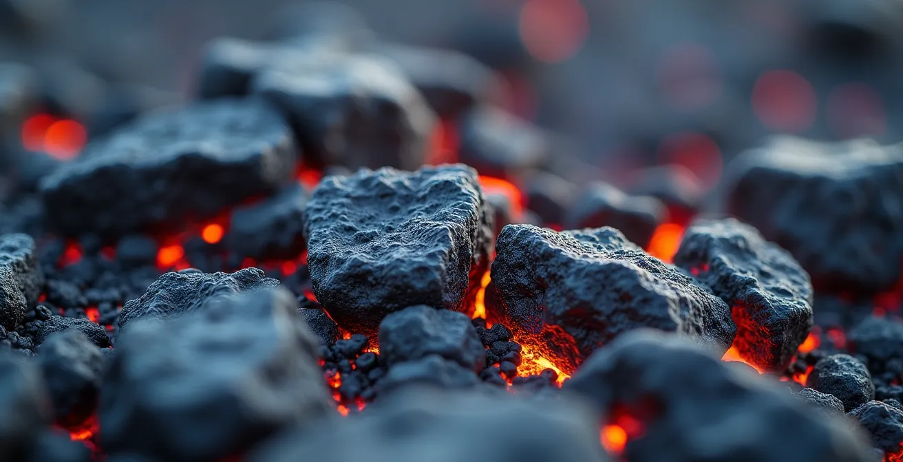 Nouveau tracé de sentier contournant une coulée de lave récente sur terrain volcanique